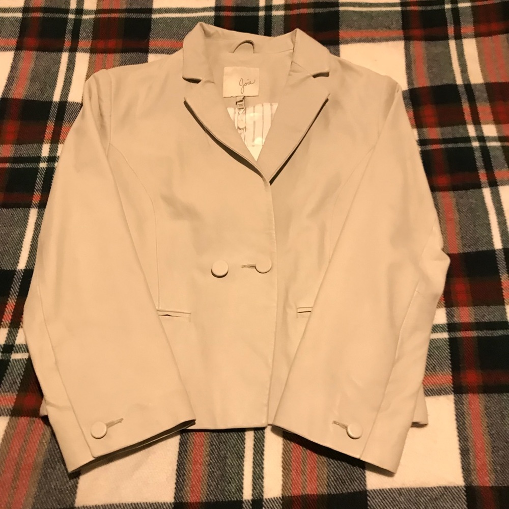 Vegan leather jacket